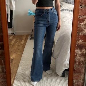 Levi’s 70’s High-Rise Flare Jeans purchased from Free People